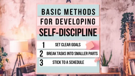 Basic Methods for Developing Self-Discipline